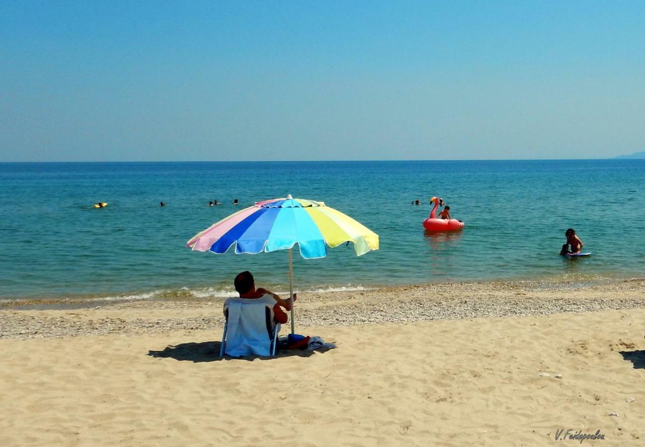 Medusa Beach Apartment, Asprovalta Zewnętrze zdjęcie